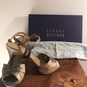 Stuart Weitzman “snakeloopthru”